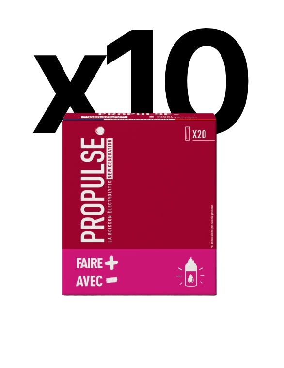 Boisson électrolytes Propulse® PACK*10 (200 sticks)