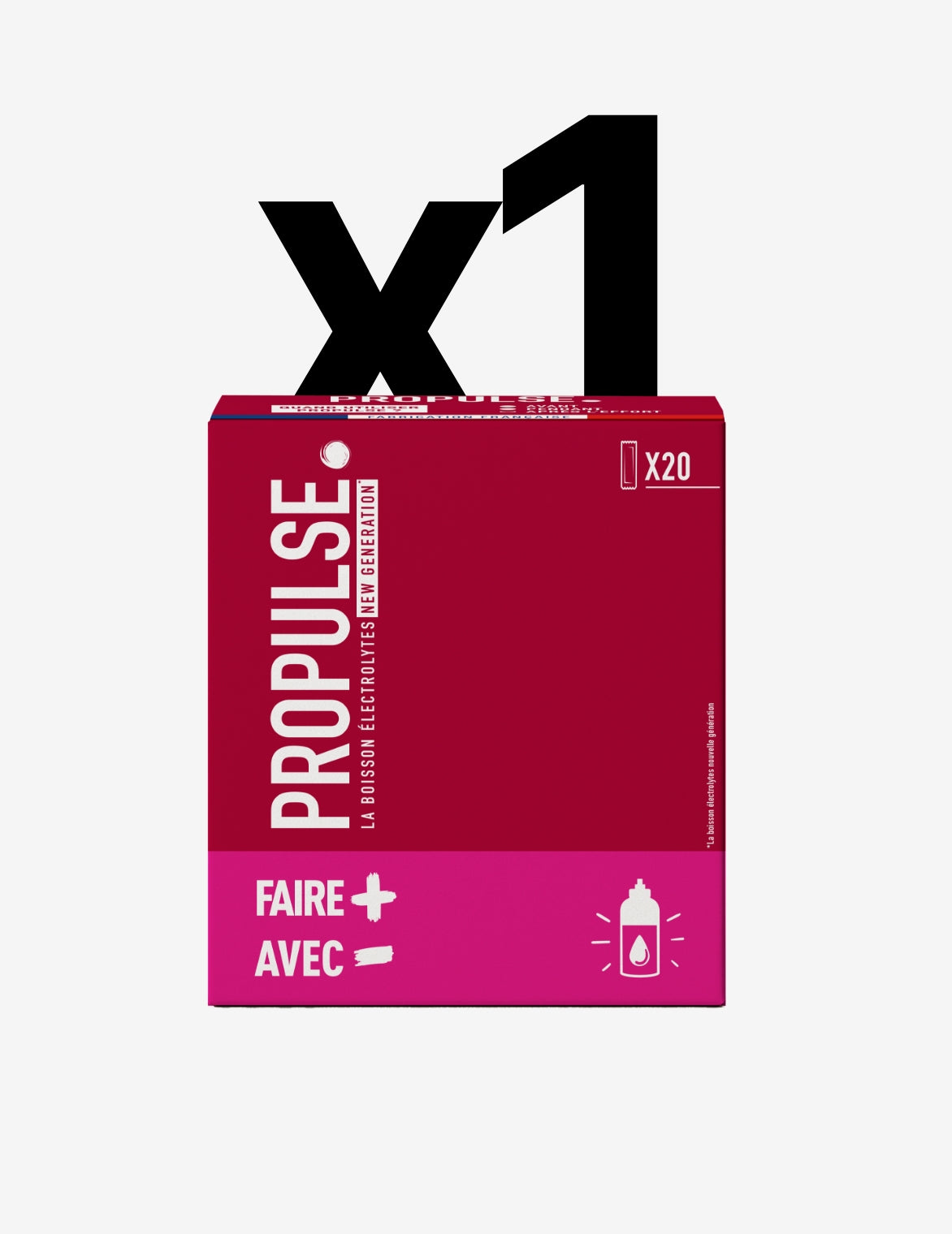 Boisson électrolytes Propulse® PACK*1 (20 sticks)